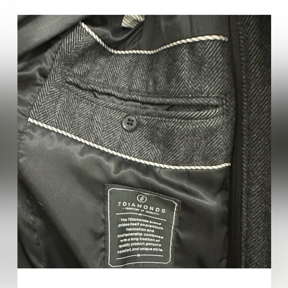 7 Diamonds wool jacket - Picture 7 of 9